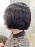顎ラインショートボブ