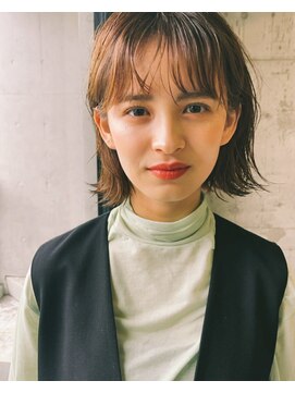 ソワ オモテサンドウ(SOIE OMOTESANDO) 外ハネスタイリングで楽しむ大人ボブ