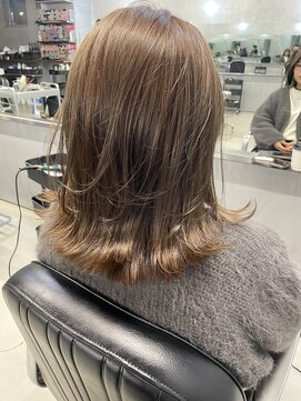 ヒースプール(Heathpool) レイヤーロブ/オリーブベージュ