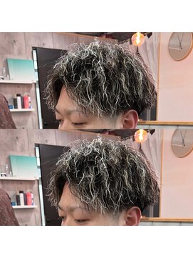 髪屋 紬 メンズ/メンズパーマ/メンズカット/ツイストスパイラル