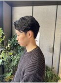 【men's】センターパートニュアンスパーマ