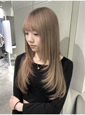 【RYOUICHI】レイヤーカット/ミルクティーベージュ◎