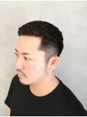 濡れパンアッシュブラック刈上げアップバングショート【新大阪】