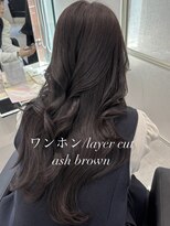 マーシュ 梅田(marshu)&nbsp;吉岡Style/韓国orワンホン/ash brown/アディクシーカラー