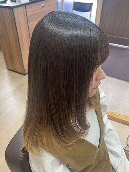 コタ(COTA)の写真/パーソナルヘアケアで、理想のうるツヤ髪へ♪髪の状態に合わせて施術するので、あなただけの美をサポート◎
