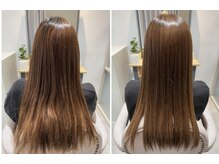 ※明るい白髪染めのbefore＆after