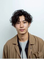 e.m.a プレミアムビューティーサロン 栄駅店(e.m.a PREMIUM BEAUTY SALON)&nbsp;センターパート/韓国マッシュ/スペインカール