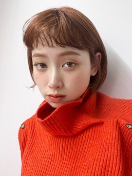 ガーデンヨコハマ(GARDEN YOKOHAMA) 前髪デジタルパーマ/卵型/丸型/ダブルカラー/ブリーチなし