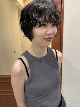 プフ 伏見(puf) [puf 伏見/丸の内/栄/名古屋]ニュアンスショートパーマ★大野