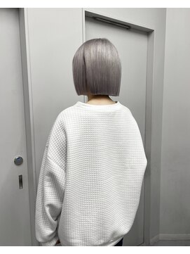ヴァーディ オモテサンドウ(Vardy omotesando) silver/ホワイトシルバー ボブ