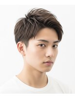 ▼フェザーショート/メンズカット/ツーブロック/ビジネスマン