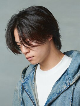 エルマーク 高槻(L-MARK) センターパート/ニュアンスパーマ/カルマパーマ/men's