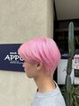 アップル(APPLE!) ゲームだと弟系男子にカテゴリーされるピンクだよ