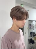 MEN’S HAIR/ブルーブラック/フェザーパーマ/渋谷