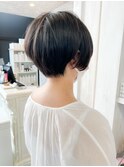 福山Caary20代30代40代50代60代ショートヘア小顔補正立体カット