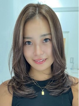 シエロビューティー(CIELO beauty) ブリーチハイライト髪質改善ダブルカラーレイヤーカット