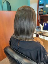 スタジオヒープ 辻堂(studio HEAP)&nbsp;オリーブグレージュ × ぷつっとミディ