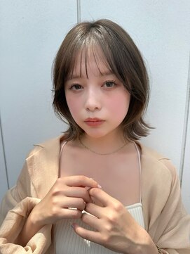 ロンドプランタン 恵比寿(Lond Printemps) 大人ガーリー/ミニボブレイヤー/ミディアムレイヤーカット