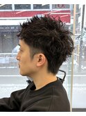 MEN’S HAIR/スパイキーショート/ピンパーマ/藤沢美容院