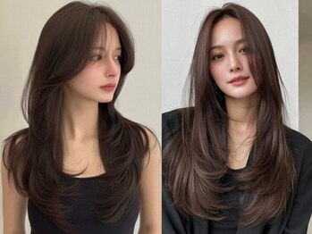 エレノア トーキョー 恵比寿(ELEANOAH TOKYO)の写真/運命のレイヤーカットに出会う♪なたに似合う顔周りカット、前髪カットで小顔効果抜群の理想のスタイルへ☆