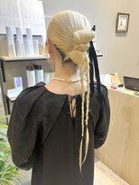 オーセンヘア(AUTHEN.HAIR)&nbsp;ヘアセット/リボンアレンジ