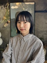 ツール ヘアプラスライフ ラボ(TOOL hair+life lab.)&nbsp;ワイドバングボブ