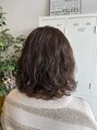 アグ ヘアー アーク 黒石店(Agu hair ark)&nbsp;ショート×パーマ×グレージュ