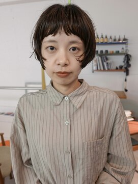ライク ベター(like better) short bob perm