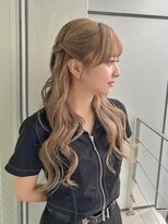 サロン ド ミルク 渋谷(salon de MiLK)&nbsp;ハーフツインヘアセット【渋谷】