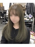 オリーブカラー ローレイヤー