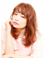 ヘアカラープラス 八千代台店&nbsp;ゆるふわ愛されパーマ・チャームミディ