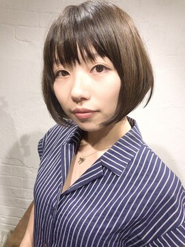 ボウ(BEAU) ナチュラル可愛いシンプルボブストレート☆