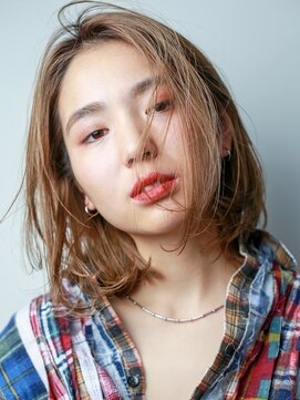 テトヘアー(teto hair) bob［センターパート・大人・イルミナカラー・ナチュラルボブ］2