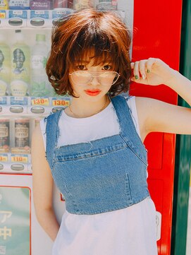 ジェミニ 大津 瀬田店(Gemini) ★COCO★くせ毛風無造作カールのフェミニンボブディ