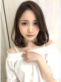 ひし形 好印象◎小顔 エッジショートくびれセミディ横浜