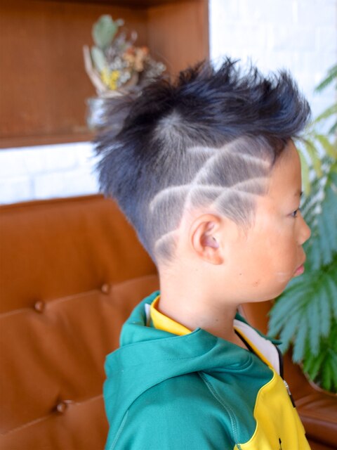 ★☆ Kid's cut  soccer boy's style ☆★
