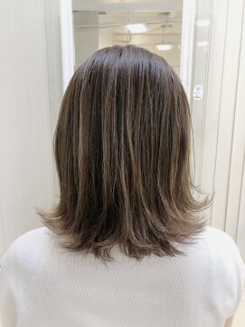 ダリー 発寒南店(Dali) 外ハネセミディ◆大人ガーリーナチュラルハイライト