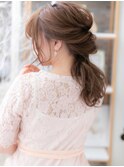 *mod's上尾*おくれ毛が大人かわいい♪小顔ヘアアレンジa