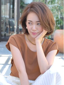 レイジュ 西船橋(Reiju) 美髪アンニュイウェーブかき上げこなれボブ【船橋/西船橋】