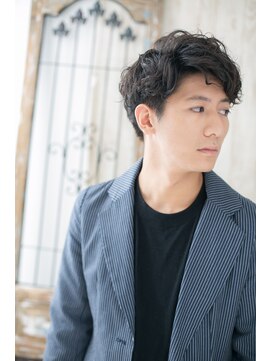 モッズヘア メン 上尾東口店(mod's hair men) ≪mod's men≫ワイルド西海岸セミウエットバーバーカットI