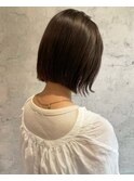 ぱっつんボブ