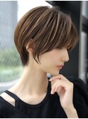前髪あり大人ショート20代30代40代【AIN.表参道】川原大地