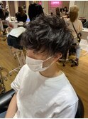 MEN'S HAIR ツーブロック×ナチュラルパーマ