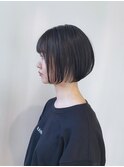 色っぽ可愛いうる艶ミニボブ【吉祥寺】【イルミナカラー】