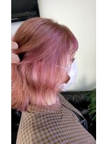 ヘアーアンドアイラッシュ ヨーク(Hair&eyelash york's)&nbsp;フレーミングカラーピンク