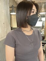 キーン 立川店(keen)&nbsp;【keen×田中】タッセルボブ×透明感グレージュ