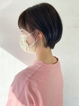アイティーバイアルバム 下北沢店(IT by ALBUM) ナチュラルショート_外ハネボブセクションカラー_ba389331