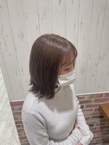 ソワン ドゥ ブレス 立花店(soin de brace) レディースオリーブココアベージュカラー/小顔