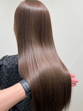トローノ 栄(TRONO) 縮毛矯正髪質改善　リンゴ幹細胞トリートメント　チョコ　艶髪
