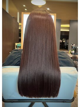 ビスポーク(BESPOKE) 艶感♪髪質改善リペアカラー大人可愛いピンクブラウン